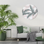 DELICATE BLISS Round Wall Art