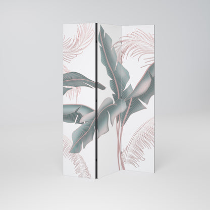 DELICATE BLISS Dekorativ rumsavdelare med 3 paneler
