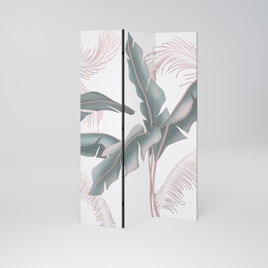 DELICATE BLISS Dekorativ rumsavdelare med 3 paneler