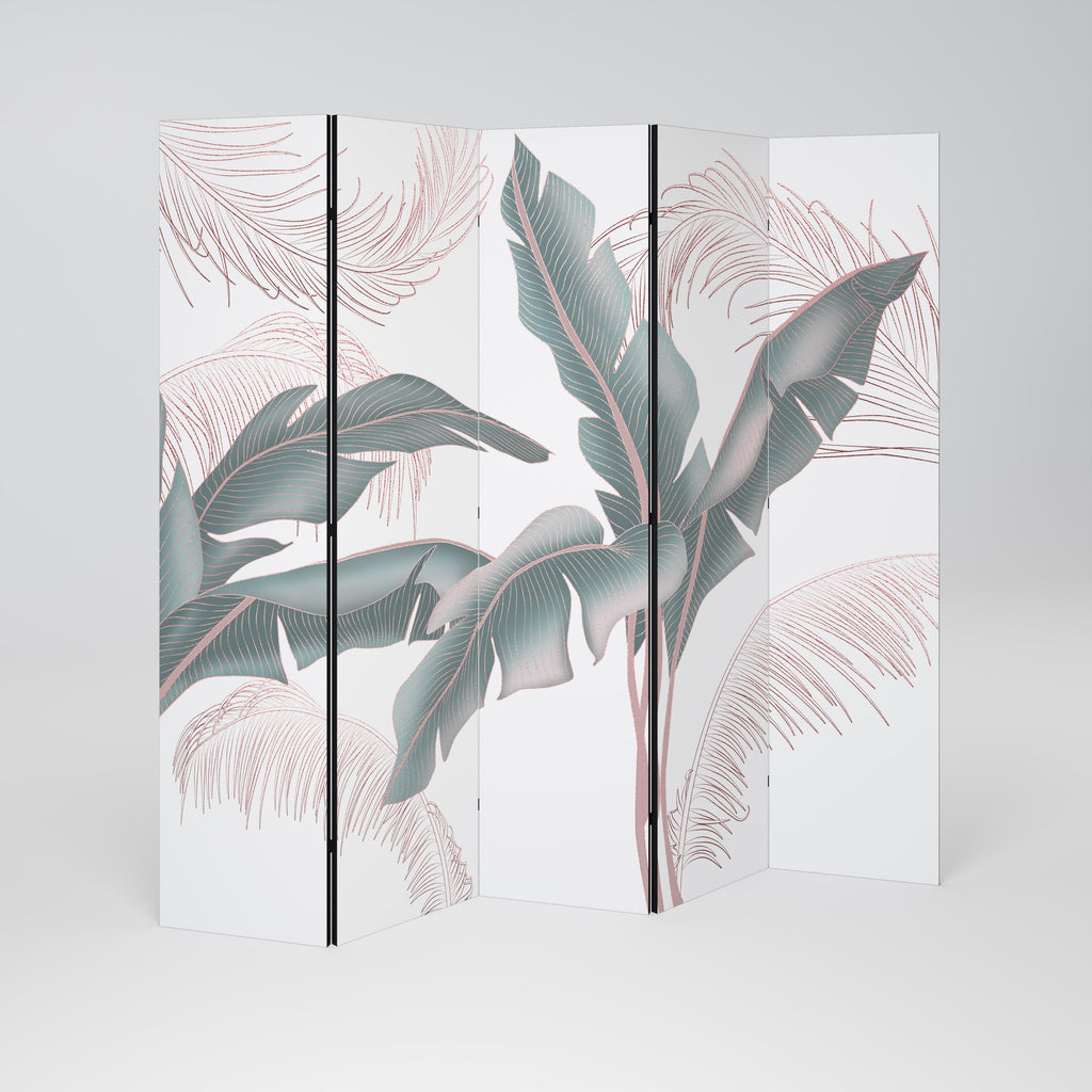 DELICATE BLISS Dekorativ rumsavdelare med 5 paneler