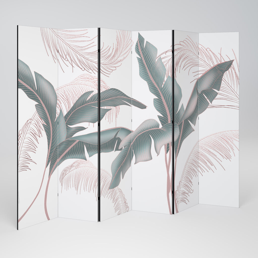 DELICATE BLISS Dekorativ rumsavdelare med 6 paneler