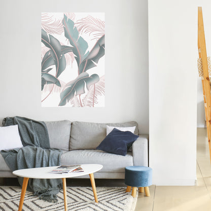 DELICATE BLISS vertikal affisch med självhäftande motiv
