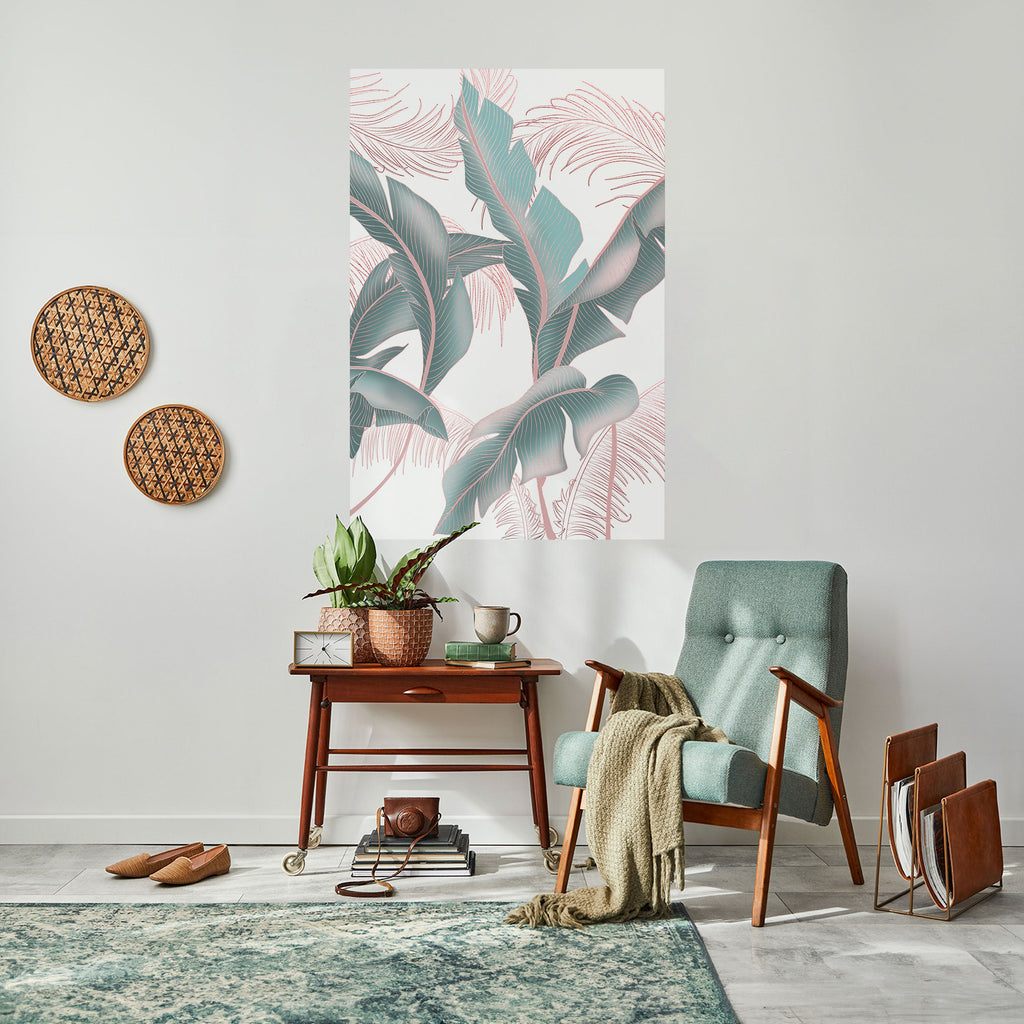 DELICATE BLISS vertikal affisch med självhäftande motiv