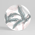 DELICATE BLISS Peel and Stick Round Sticker
