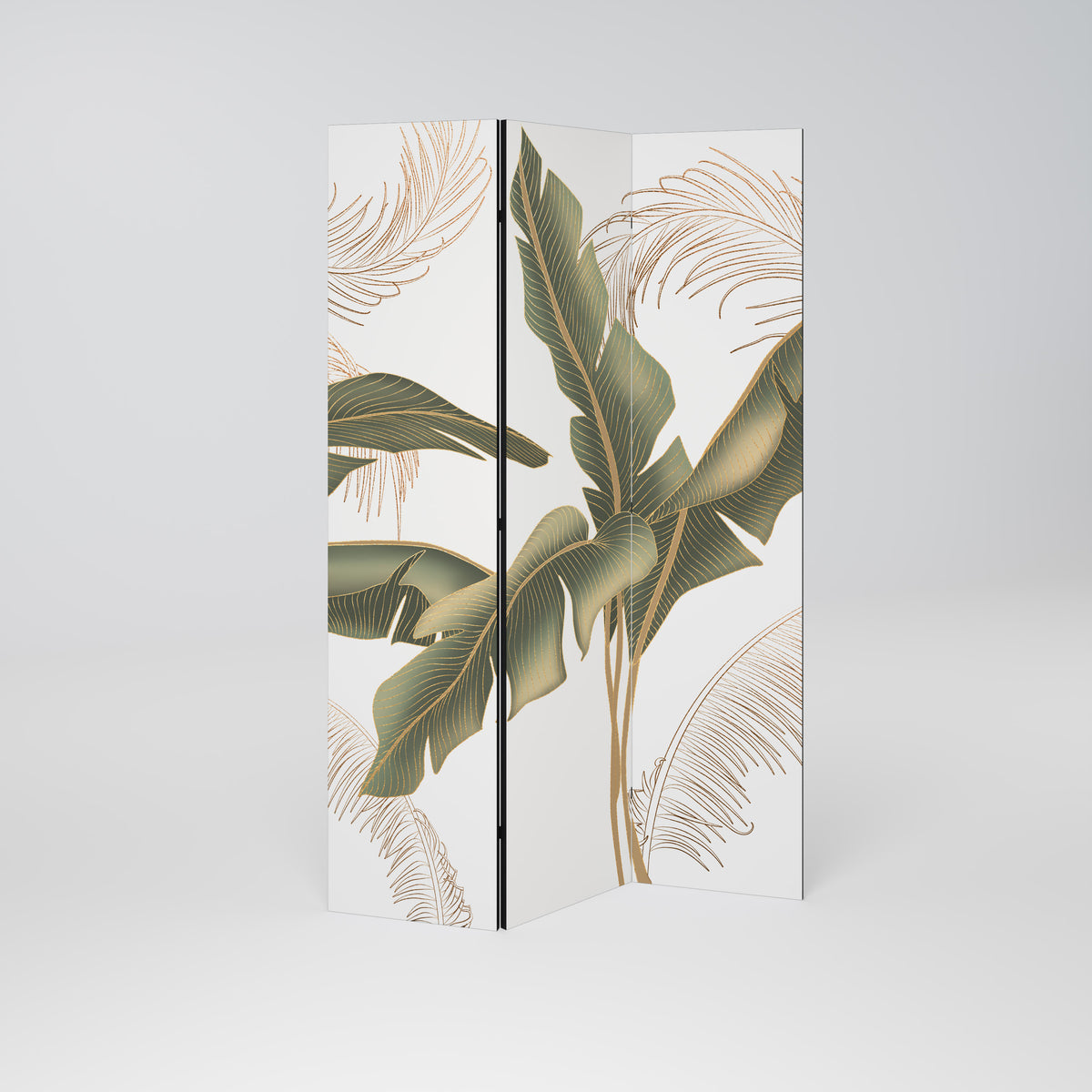 SUBTLE CHARM Dekorativ rumsavdelare – 3 paneler