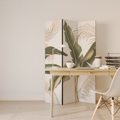 SUBTLE CHARM Dekorativ rumsavdelare – 3 paneler