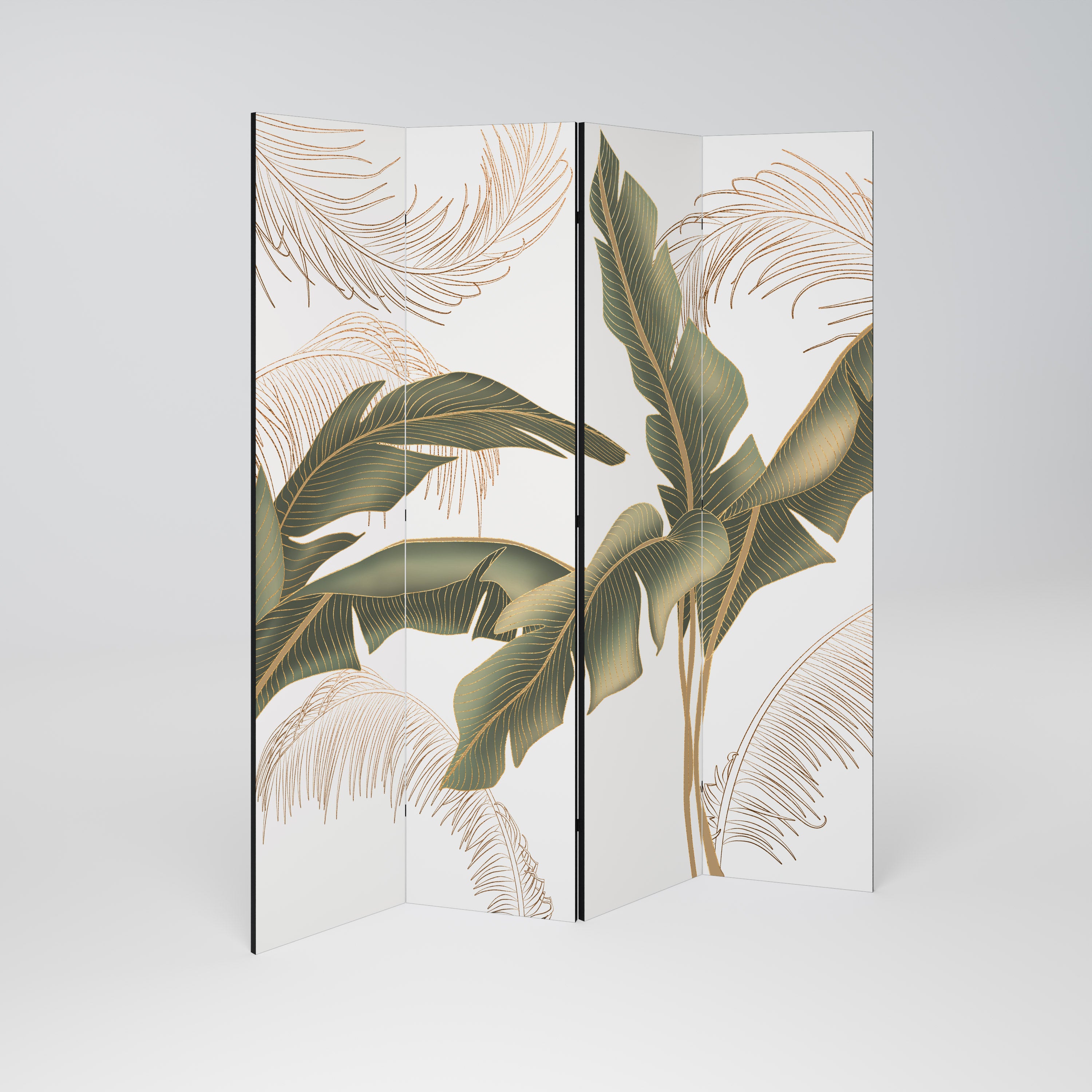SUBTLE CHARM 4-Panel Room Divider