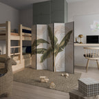 SUBTLE CHARM Dekorativ rumsavdelare – 5 paneler