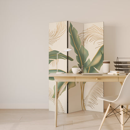GENTLE HARMONY Dekorativ rumsavdelare med 3 paneler