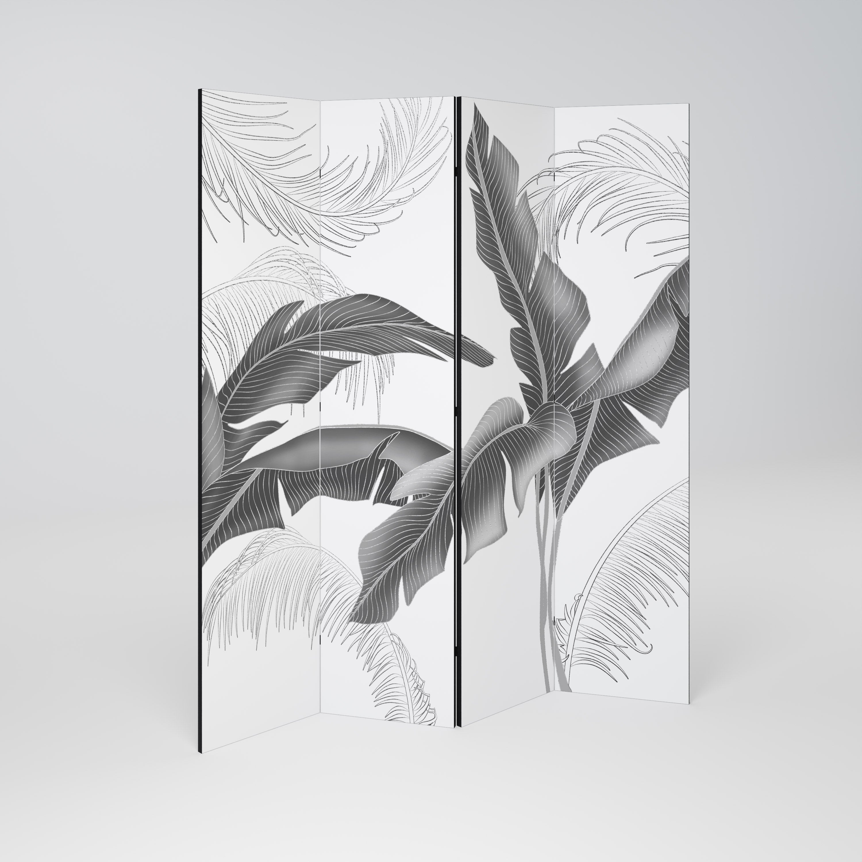 CALM ALLURE Rumsavdelare 4 paneler