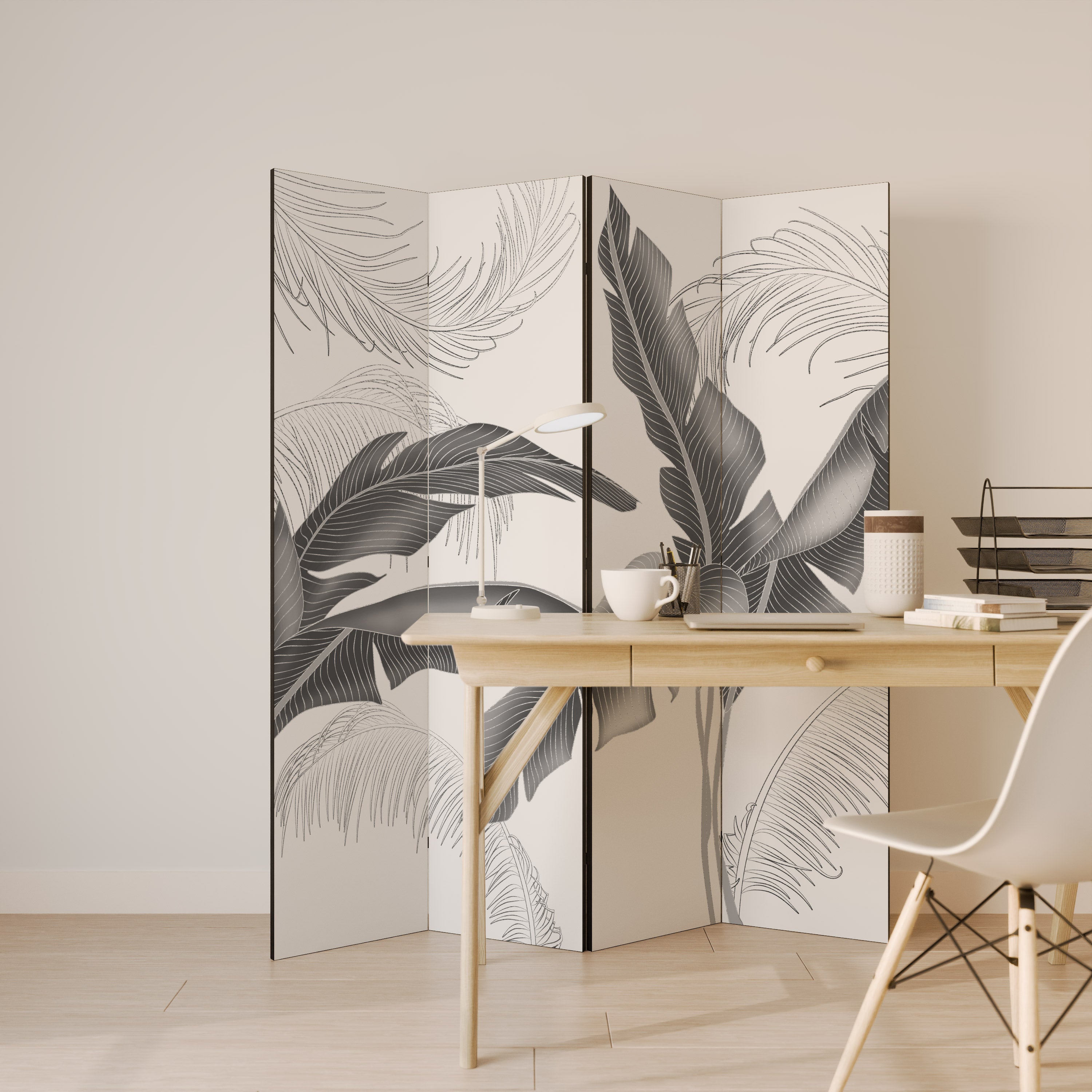CALM ALLURE Rumsavdelare 4 paneler