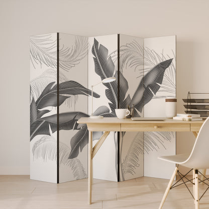CALM ALLURE Dekorativ rumsavdelare – 5 paneler