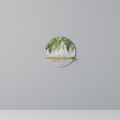 URBAN TROPICS Rund Konsthylla I Ekeffekt