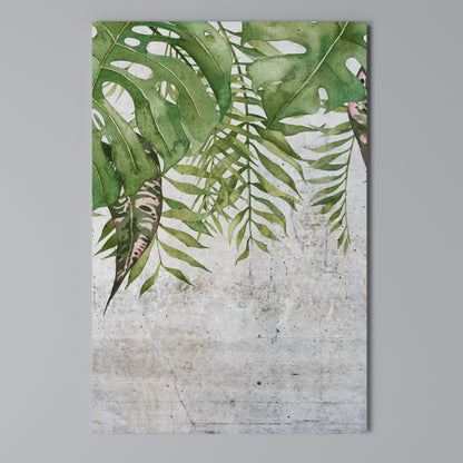 URBAN TROPICS Vertical Canvas Print
