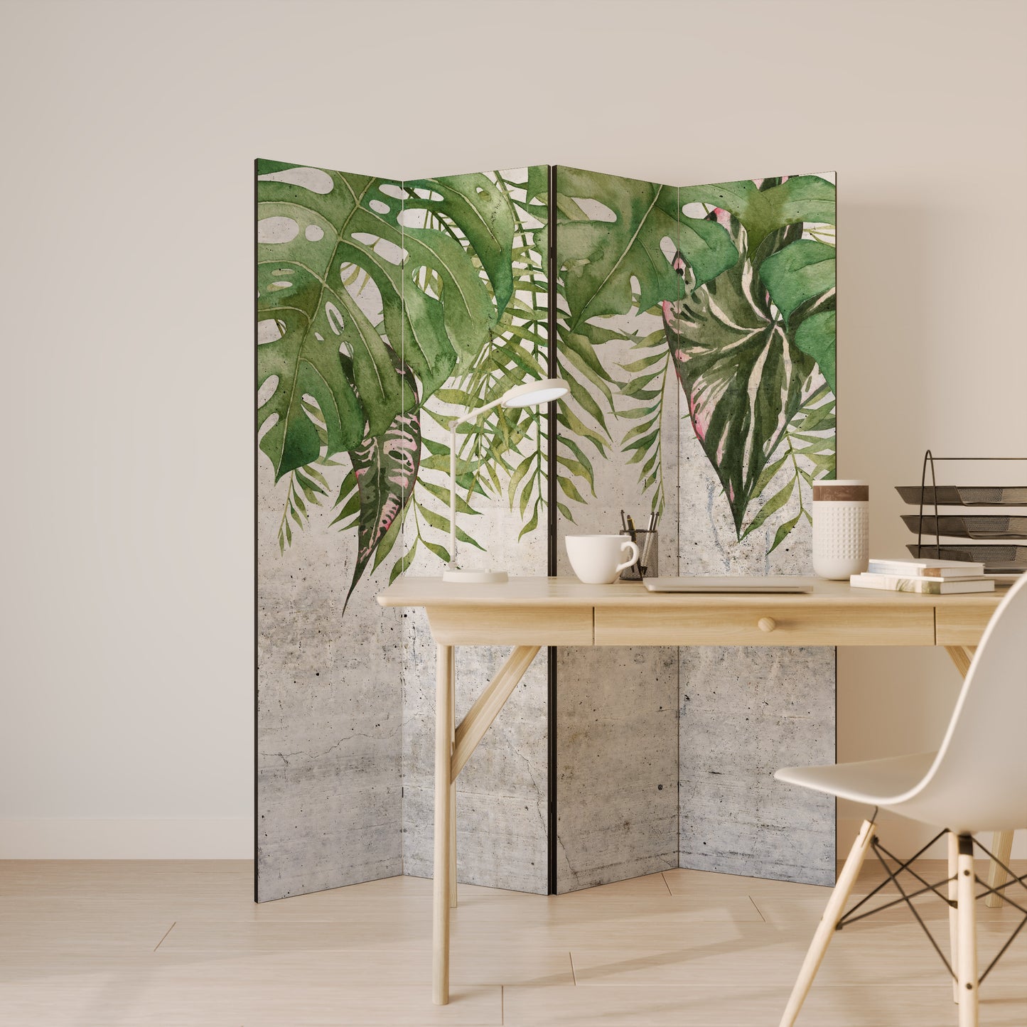 URBAN TROPICS Rumsavdelare 4 paneler