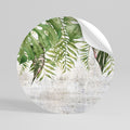 URBAN TROPICS Rund väggdekal