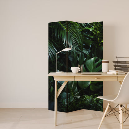 NATURE'S CLANDESTINE REVERIE Dekorativ rumsavdelare med 3 paneler