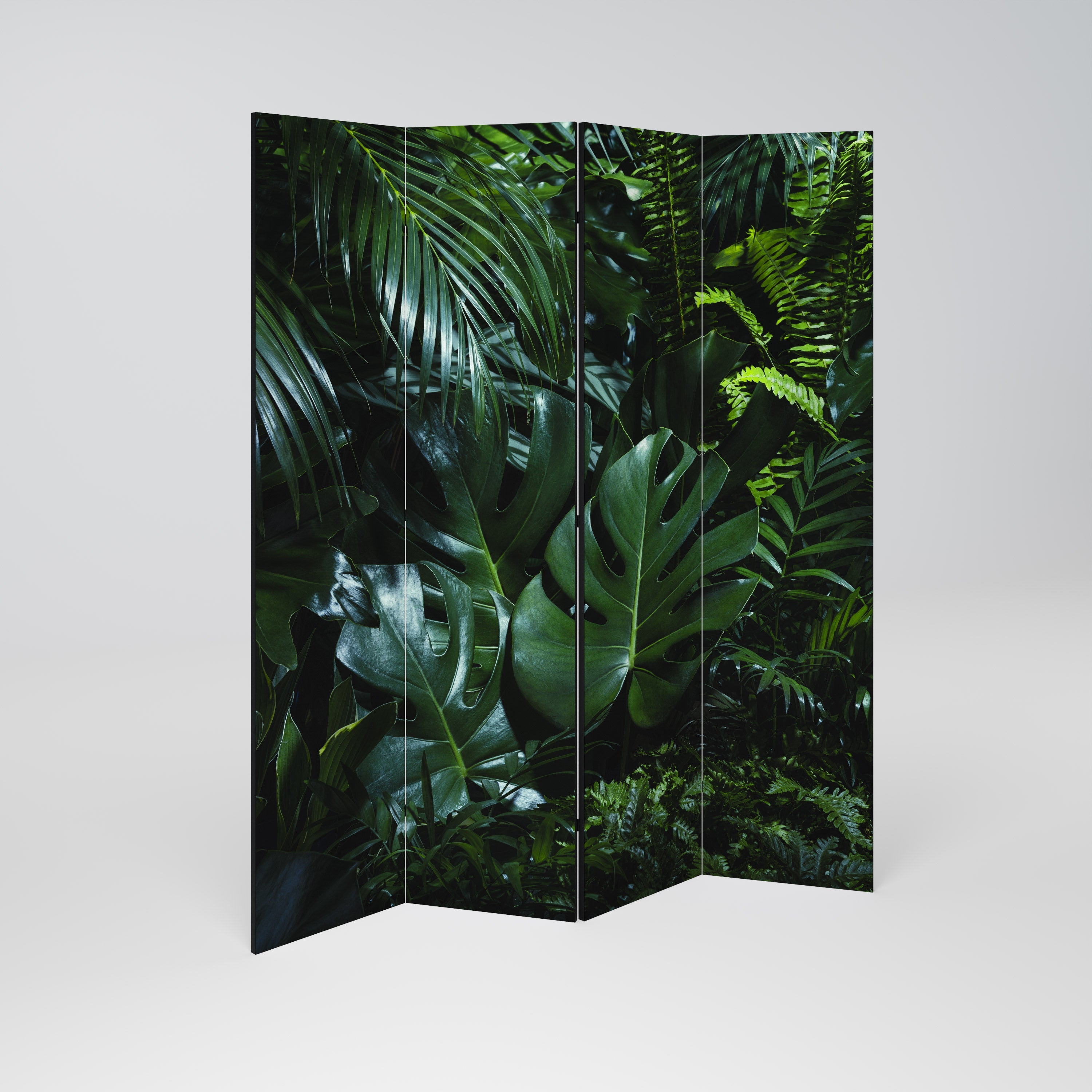 NATURE'S CLANDESTINE REVERIE Dekorativ rumsavdelare med 4 paneler