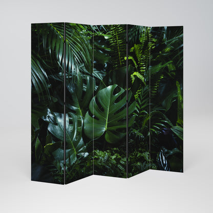 NATURE'S CLANDESTINE REVERIE Dekorativ rumsavdelare – 5 paneler