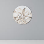 WILD TENDERNESS Round Wall Art