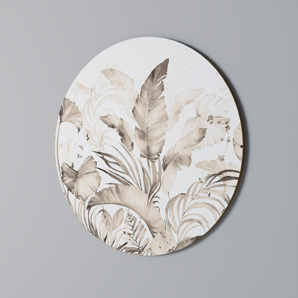 VILD ÖMHET Rund Väggkonst