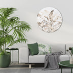 WILD TENDERNESS Round Wall Art