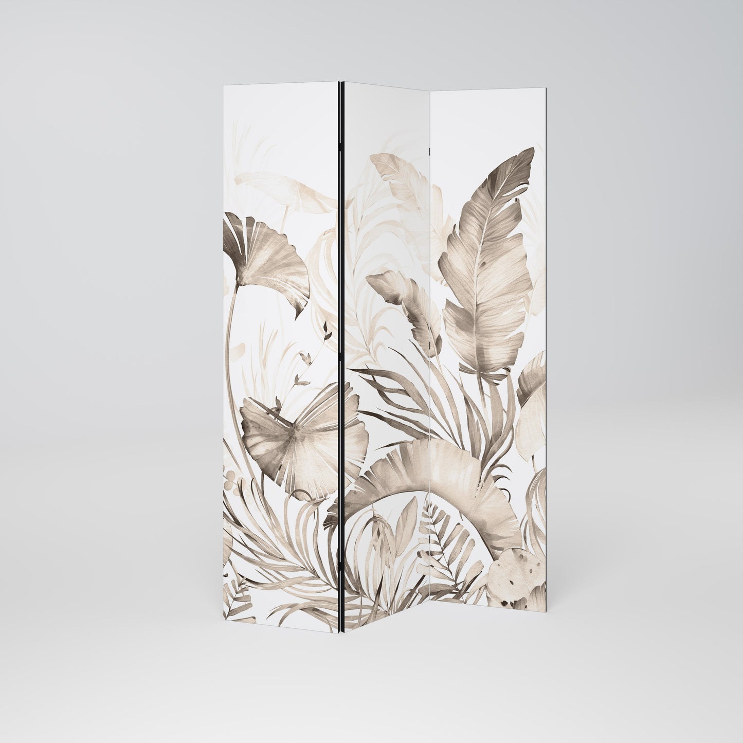 Dekorativ rumsavdelare med 3 paneler WILD TENDERNESS