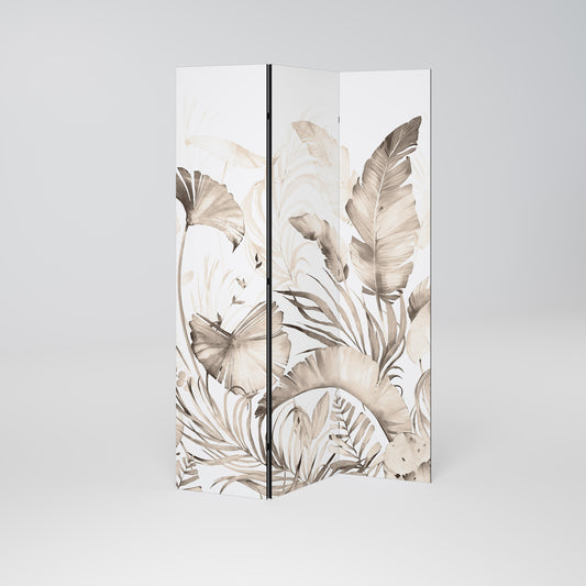 Dekorativ rumsavdelare med 3 paneler WILD TENDERNESS