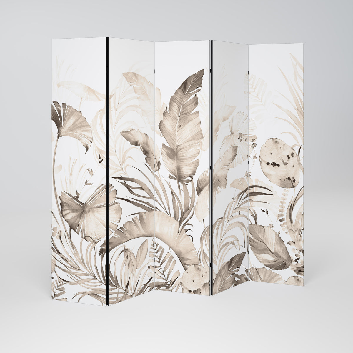 WILD TENDERNESS Dekorativ rumsavdelare – 5 paneler
