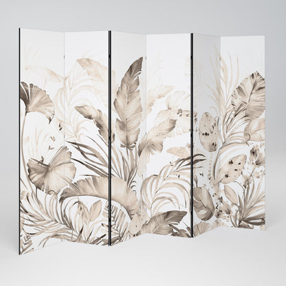 Dekorativ rumsavdelare med 6 paneler WILD TENDERNESS