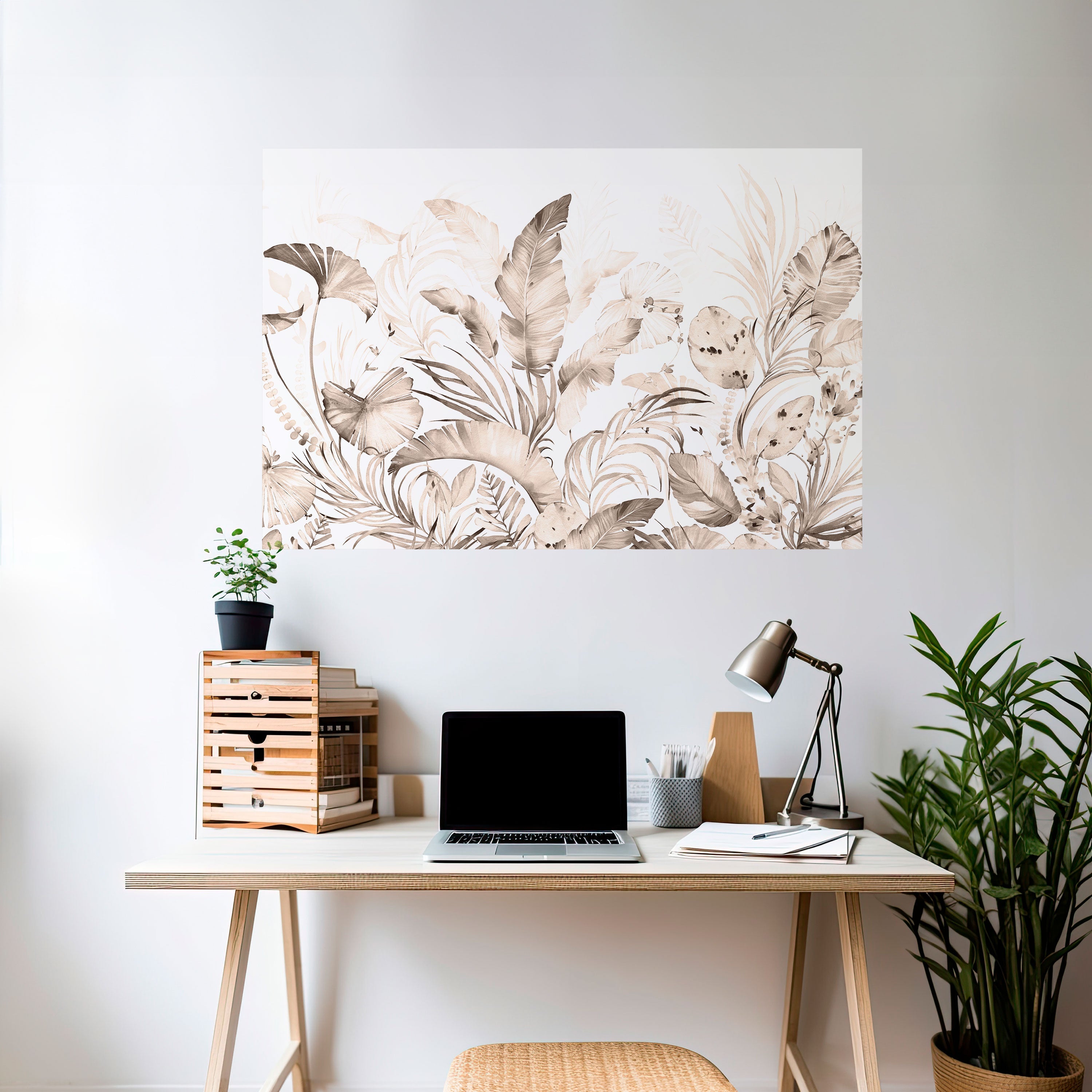 VILD ÖMHET Horisontell Poster med självhäftande papper