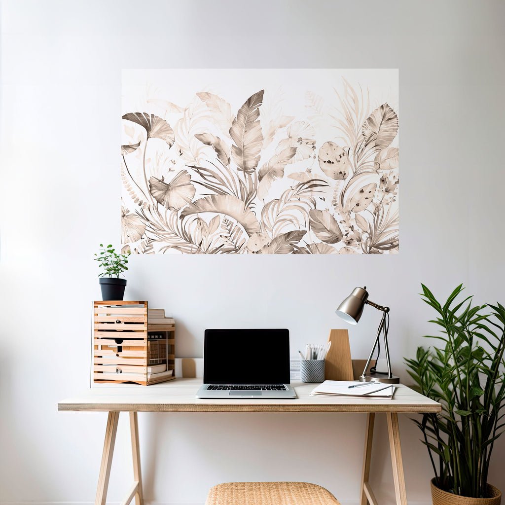 VILD ÖMHET Horisontell Poster med självhäftande papper