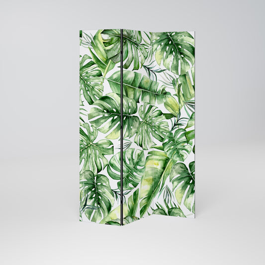 NATURE'S CANVAS Dekorativ rumsavdelare med 3 paneler