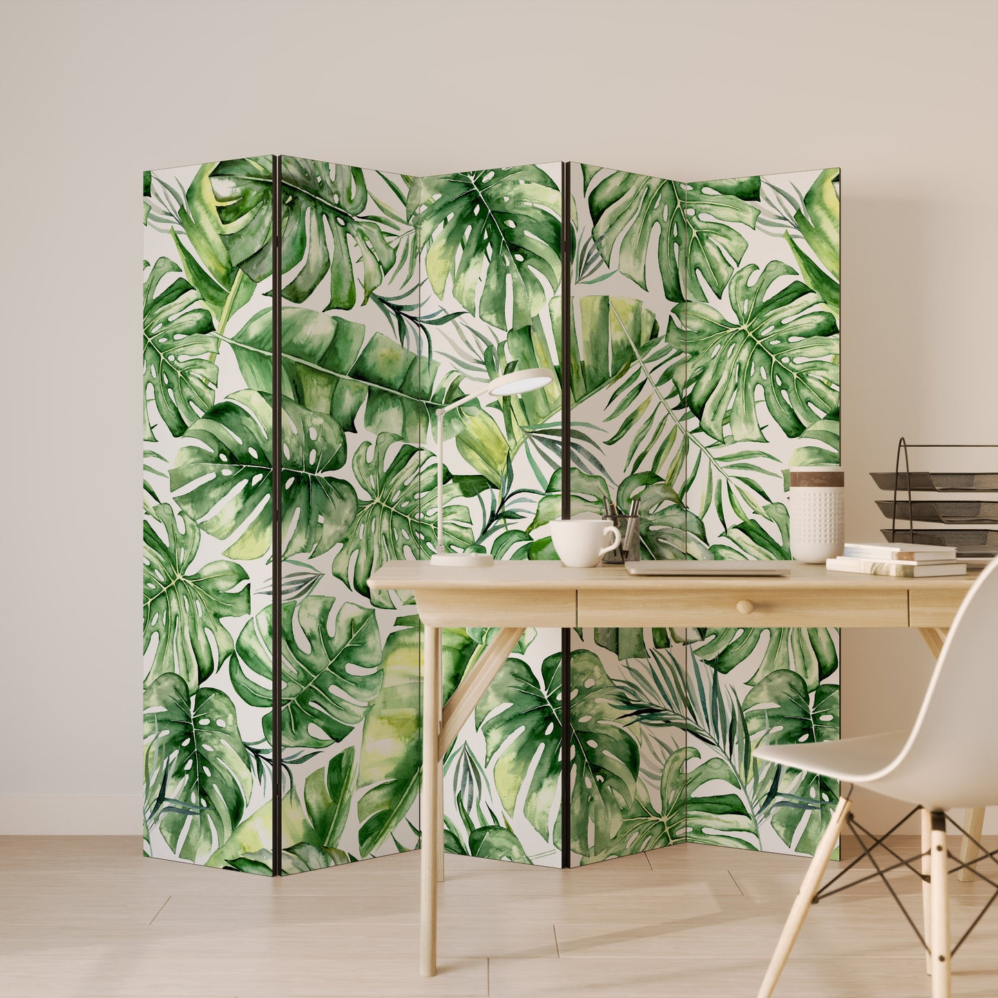 NATURE'S CANVAS 5-Panel Room Divider