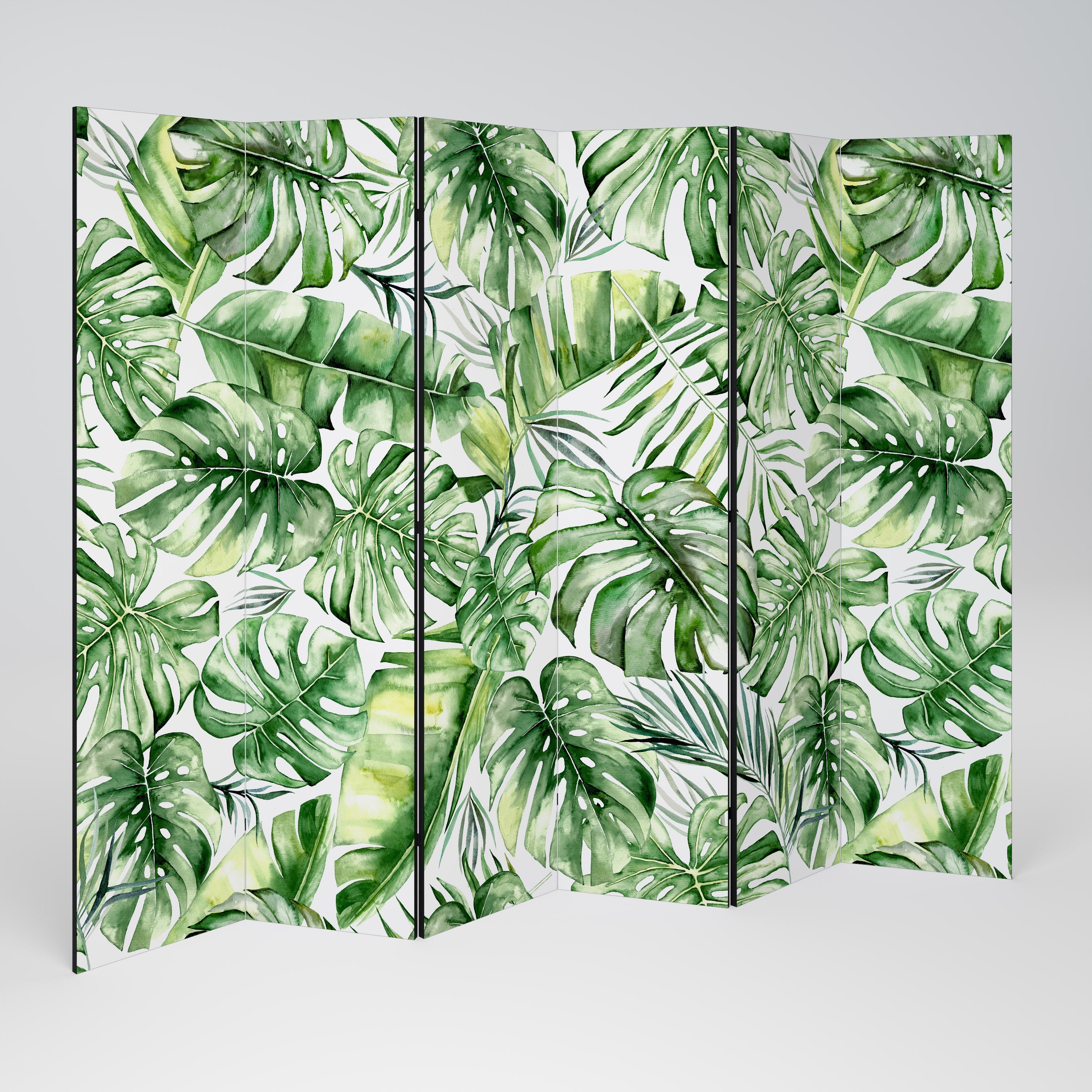 NATURE'S CANVAS Dekorativ rumsavdelare med 6 paneler