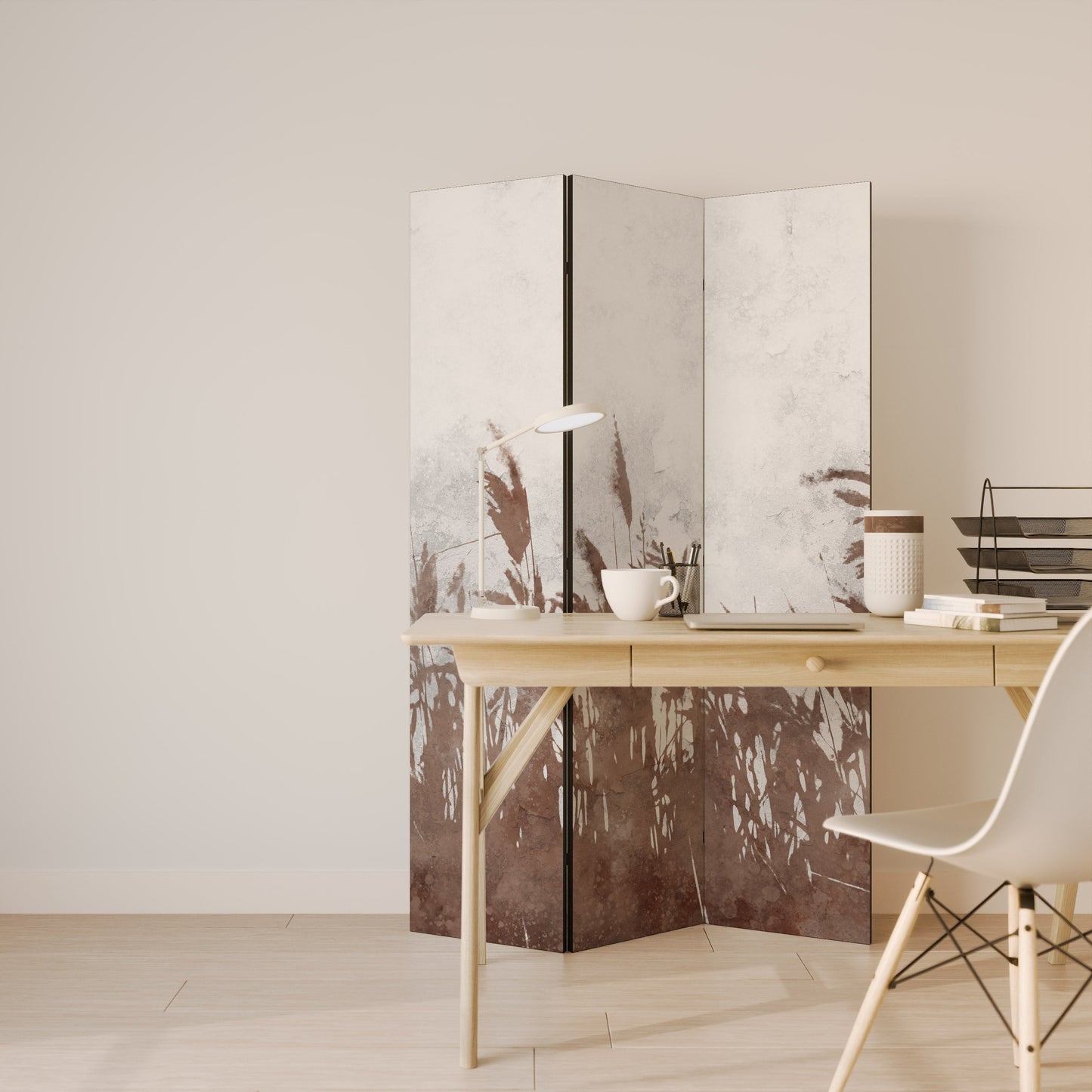 FLAWLESS CAPTURE Decorative 3-Panel Room Divider