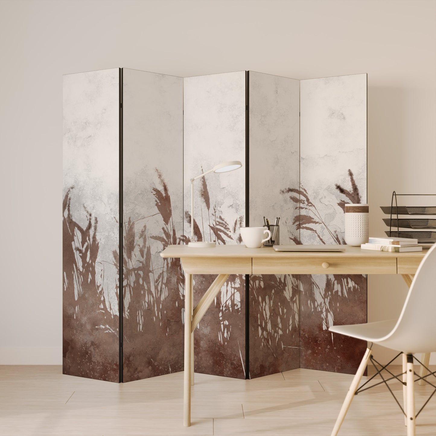 FLAWLESS CAPTURE Dekorativ rumsavdelare – 5 paneler