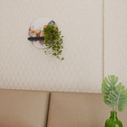 FLEETING DAYS Rund konsthylla i svart finish