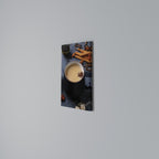 WARMTH IN A CUP Vertical Canvas Print