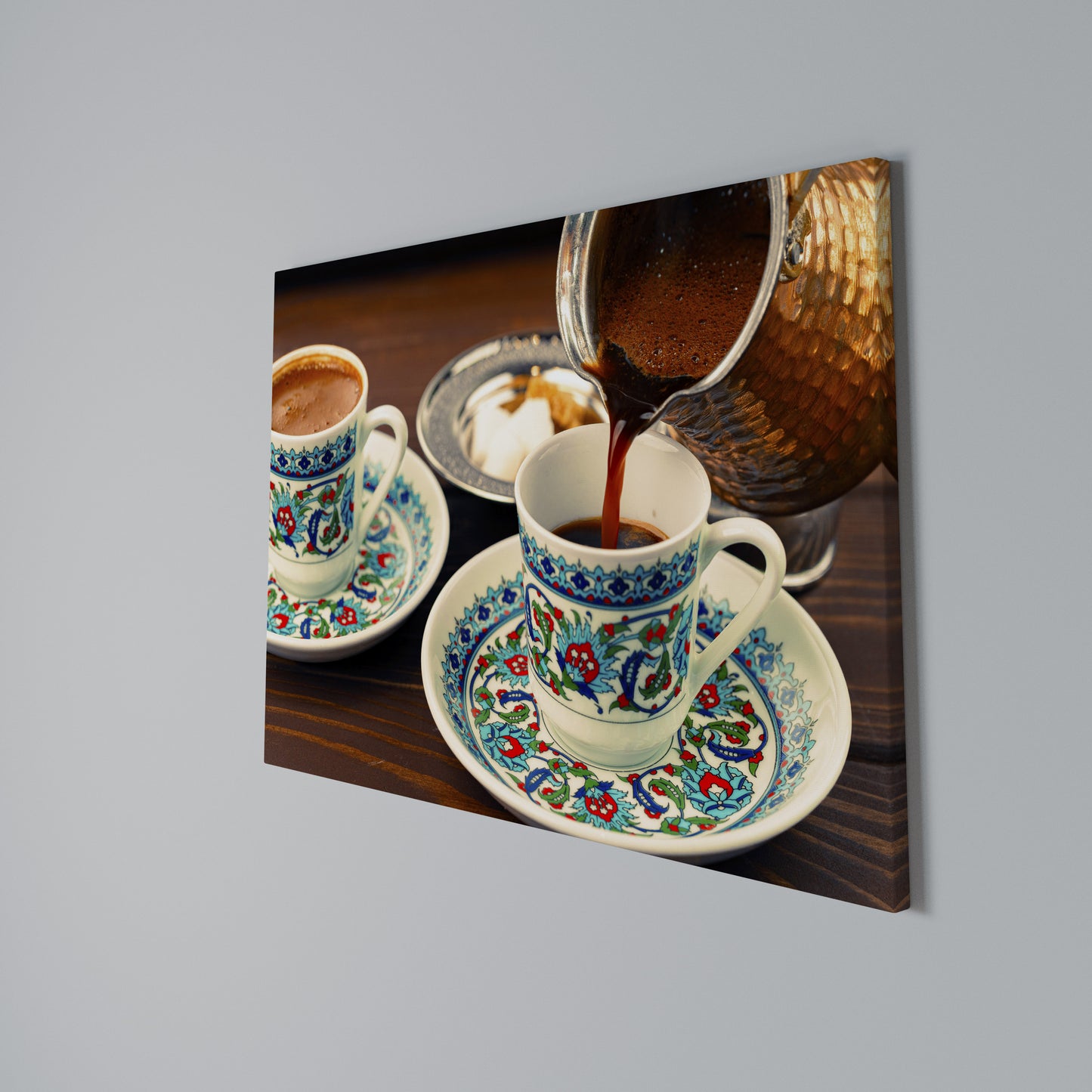 TRADITION IN A CUP Horizontal Canvas Print