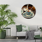 TRADITION IN A CUP Round Wall Art