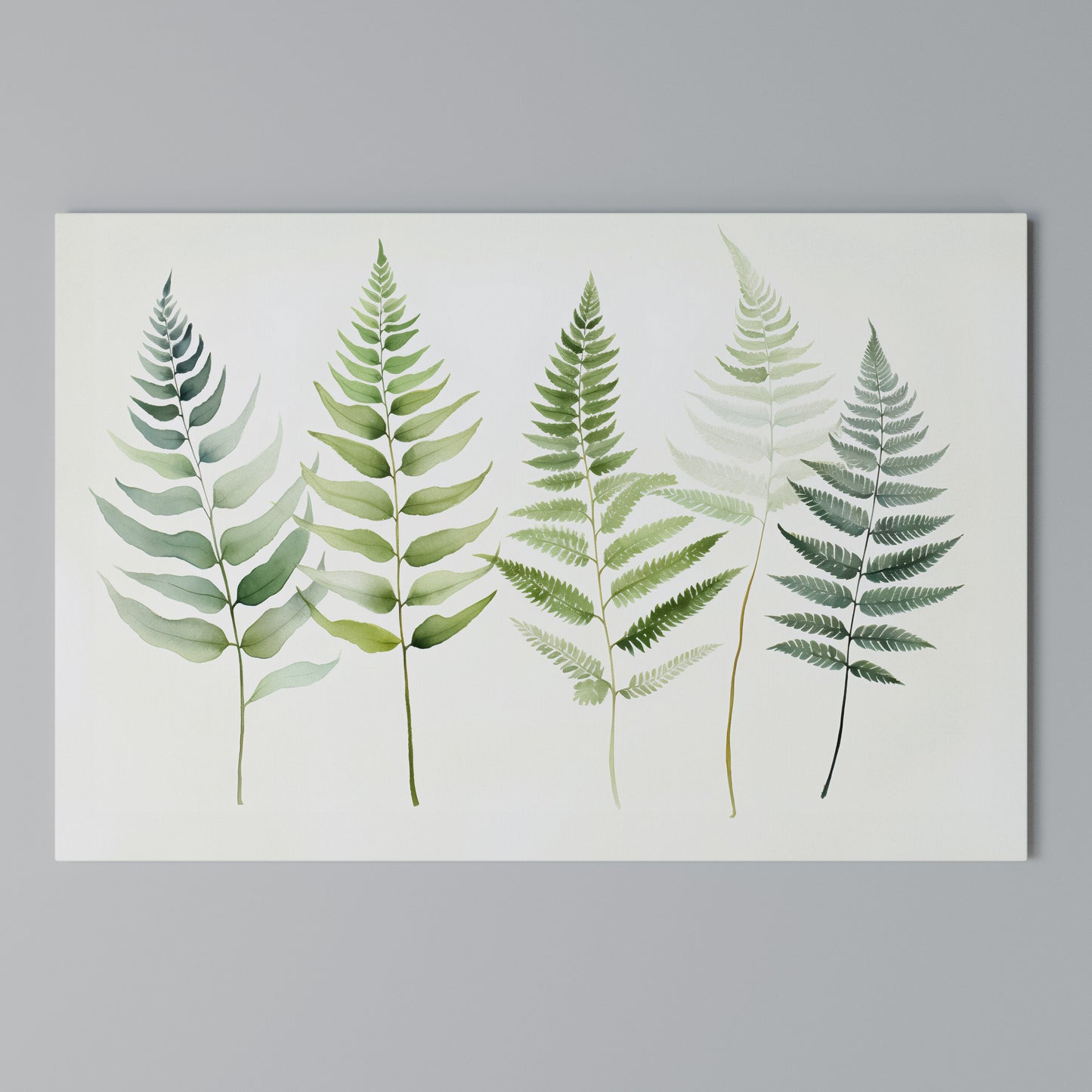 FERN MAJESTY Horizontal Canvas Print