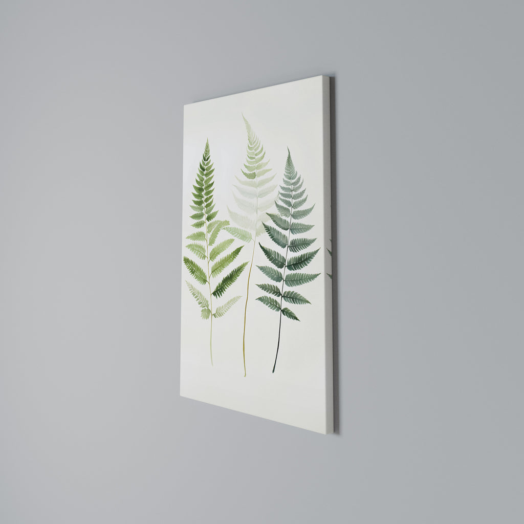 FERN MAJESTY Vertical Canvas Print