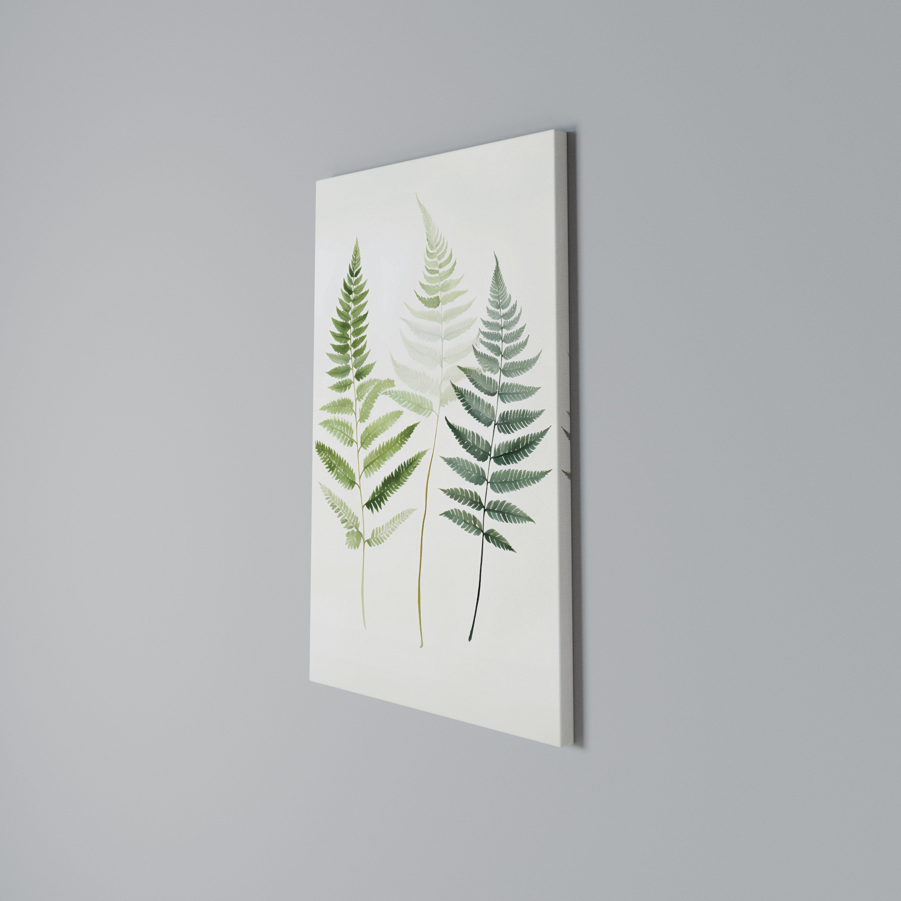 FERN MAJESTY Vertical Canvas Print