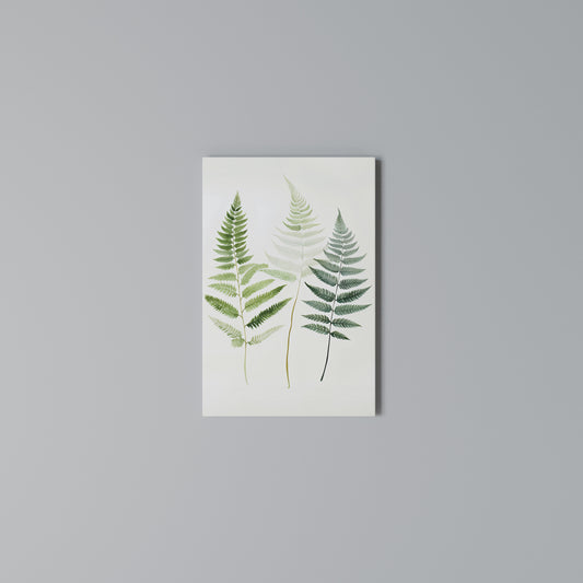 FERN MAJESTY Vertical Canvas Print