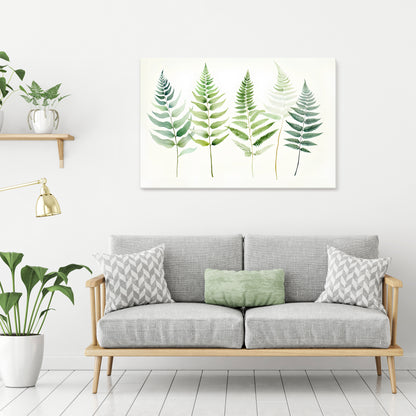 FERN MAJESTY Horizontal Canvas Print