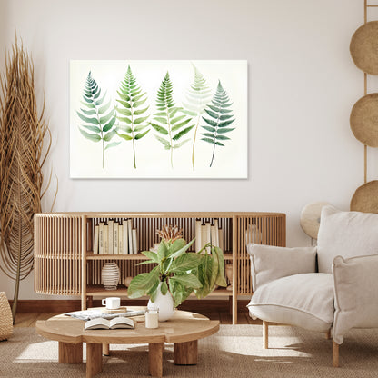 FERN MAJESTY Horizontal Canvas Print