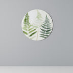 FERN MAJESTY Round Wall Art