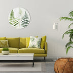FERN MAJESTY Round Wall Art