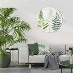 FERN MAJESTY Round Wall Art